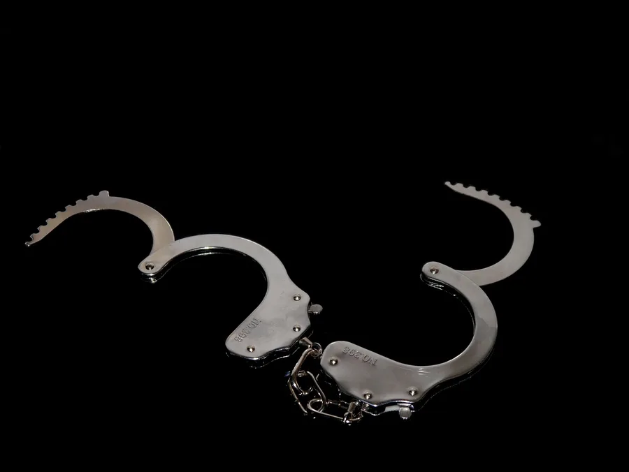 handcuff, black silver, caught, metal, stole, chain, handcuff, handcuff, handcuff, handcuff, handcuff, caught