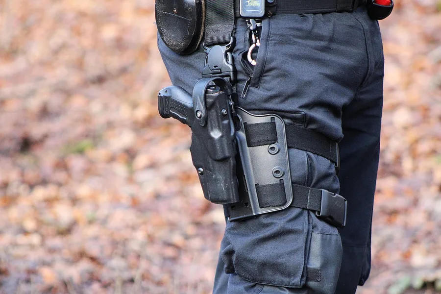 police, sidearm, handgun, pistol, weapon, patrol