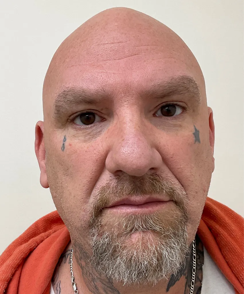 Registry photo of Jerry Courtner