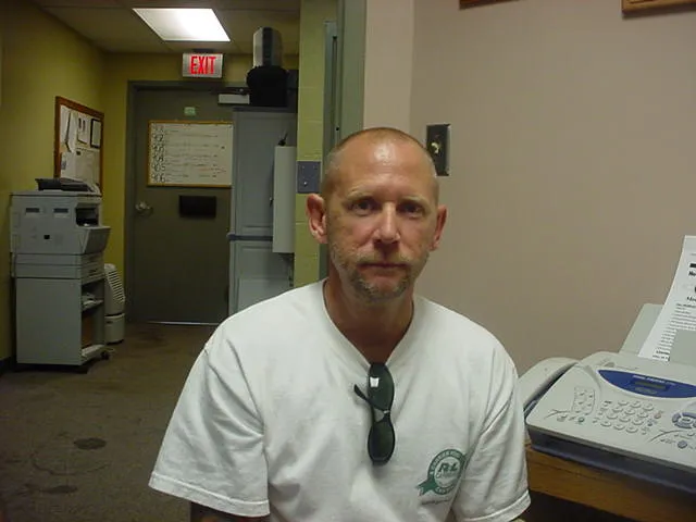 Registry photo of Barry Allan Huff