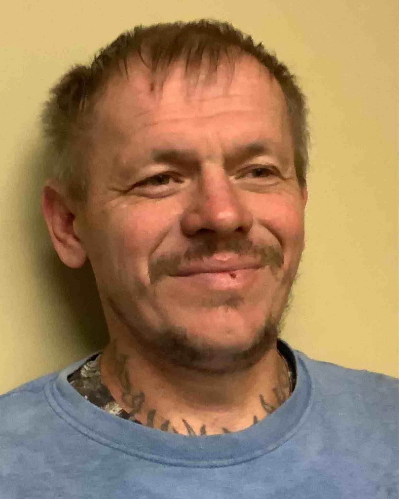 Registry photo of Allen June Daniels