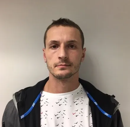 Registry photo of Clarence Allen Hunsucker