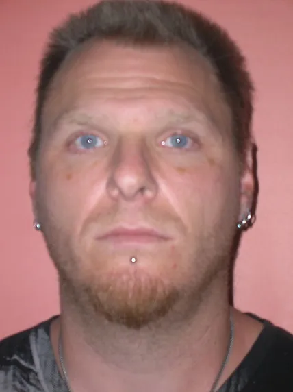 Registry photo of Justin Blair Lautenbach