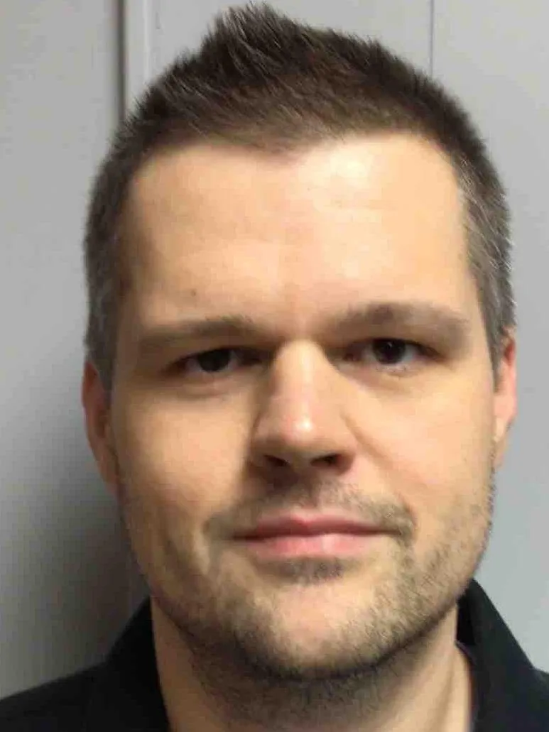 Registry photo of Jonathan Christian Bashor