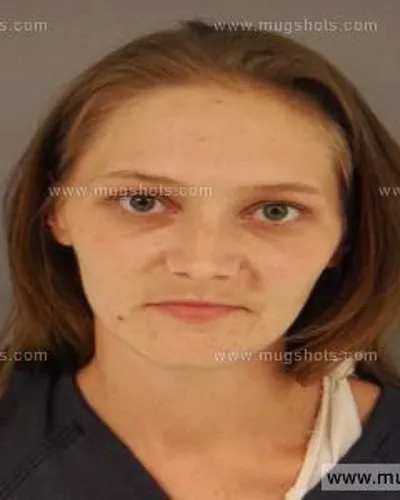 Booking photo of Ashley Nicole Collins, Anderson County, May 15, 2014