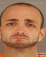 Booking photo of Dustin Scott Daulton, Anderson County, Sep 6, 2014