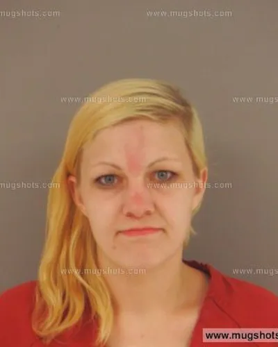 Booking photo of Bethany Ann Riggs, Anderson County, May 2, 2015