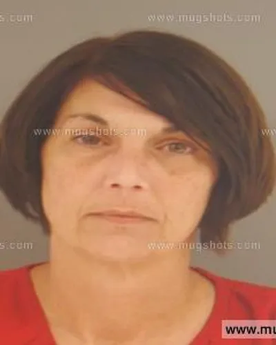 Booking photo of Karen Harrington, Anderson County, Sep 9, 2015