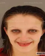 Booking photo of Amanda Shea Hatfield, Anderson County, Feb 18, 2015