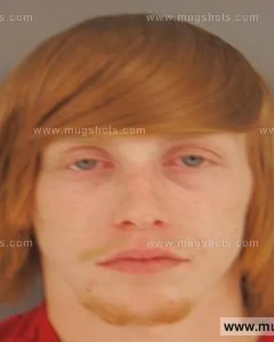 Booking photo of Dustin Risden, Anderson County, Oct 24, 2015