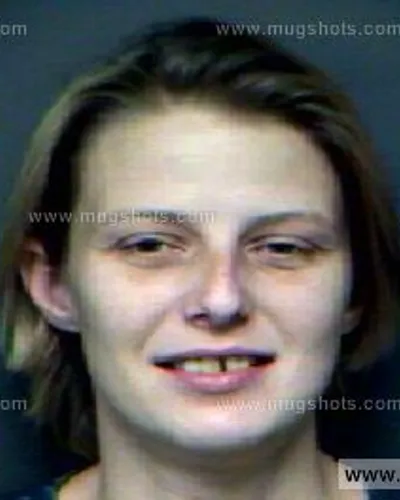 Booking photo of Ashlie Shadrick, Anderson County, Oct 17, 2012