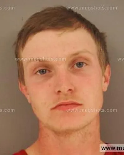 Booking photo of Dustin Trevor Parks, Anderson County, Mar 24, 2015