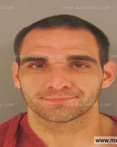 Booking photo of Justin Price, Anderson County, Oct 8, 2015