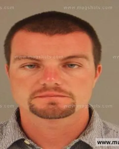 Booking photo of Dustin Beam, Anderson County, May 26, 2014