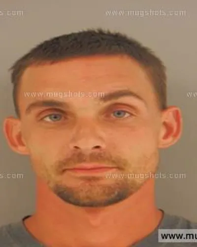 Booking photo of Eric Paul Marcum, Anderson County, Aug 11, 2015