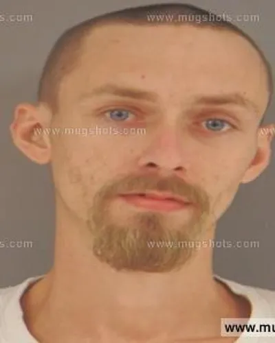 Booking photo of Justin Mitchell, Anderson County, Nov 18, 2015