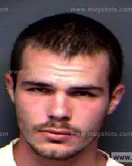 Booking photo of Justin Ueckert, Anderson County, Sep 27, 2012