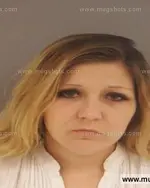 Booking photo of Angela Fay Shope, Anderson County, Jan 15, 2015