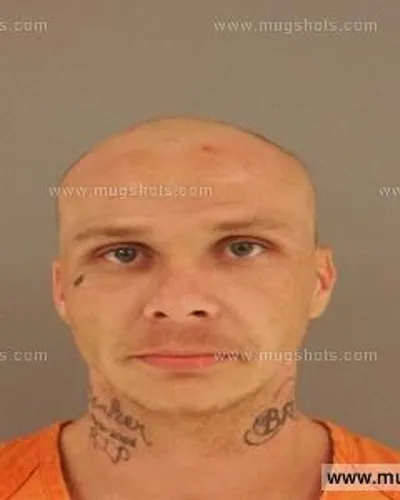 Booking photo of Franklin Eugene Brown, Anderson County, May 27, 2014