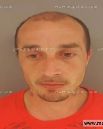 Booking photo of Darren Bucky Larsen, Anderson County, Jun 11, 2015