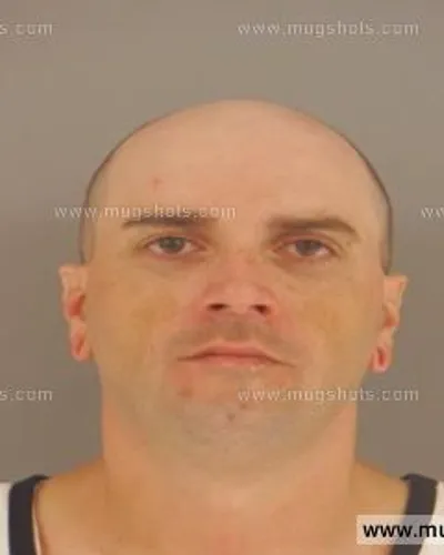 Booking photo of Christopher James Hodges, Anderson County, Jul 17, 2015