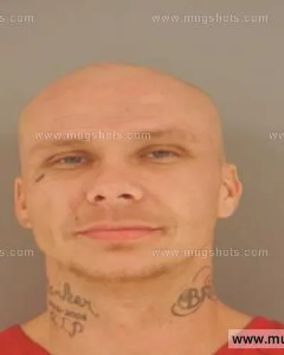 Booking photo of Franklin Eugene Brown, Anderson County, Oct 9, 2015