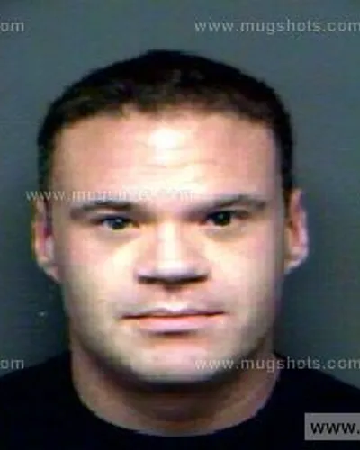 Booking photo of Travis Adcock, Anderson County, Aug 29, 2012