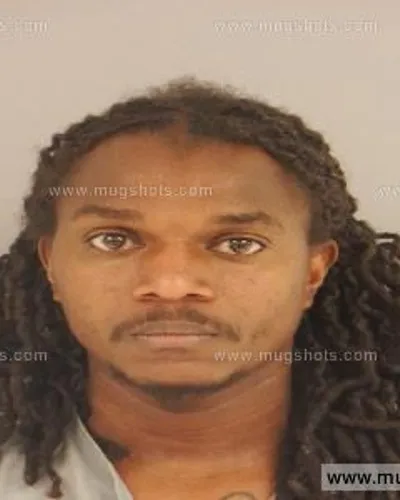 Booking photo of Demetrius Dewayne Eppinger, Anderson County, May 16, 2014