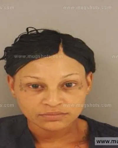 Booking photo of Michelle Caldwell, Anderson County, Oct 13, 2014