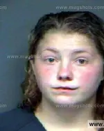 Booking photo of Ashley Dawn Sands, Anderson County, Aug 16, 2012