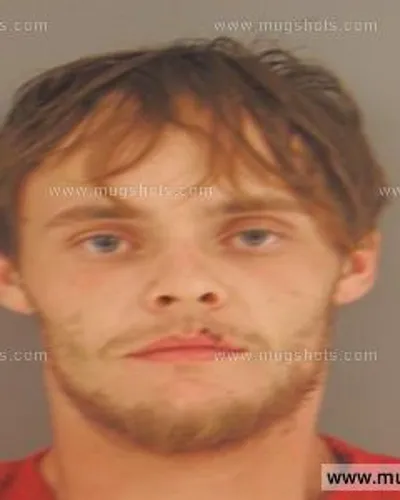 Booking photo of Derik Harness, Anderson County, Jul 5, 2015