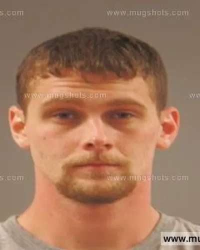 Booking photo of Travis Lee Roberts, Anderson County, May 20, 2015