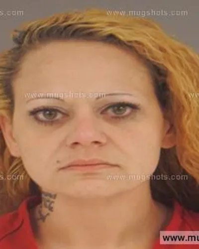 Booking photo of Geneva Marie Adkins, Anderson County, Oct 9, 2015