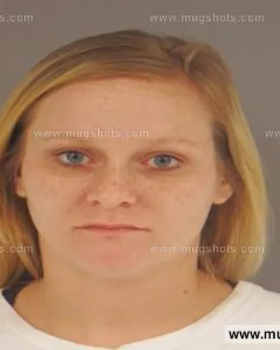 Booking photo of Danielle Nicole Bradley, Anderson County, Oct 10, 2015