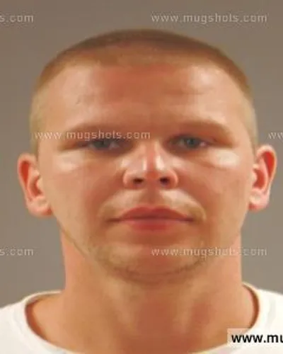 Booking photo of Devin Ryan Cox, Anderson County, May 28, 2015