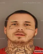 Booking photo of Dustin Lambert Barnes, Anderson County, Feb 22, 2015