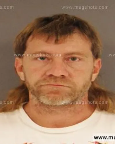 Booking photo of Russell Canipe, Anderson County, Aug 17, 2014