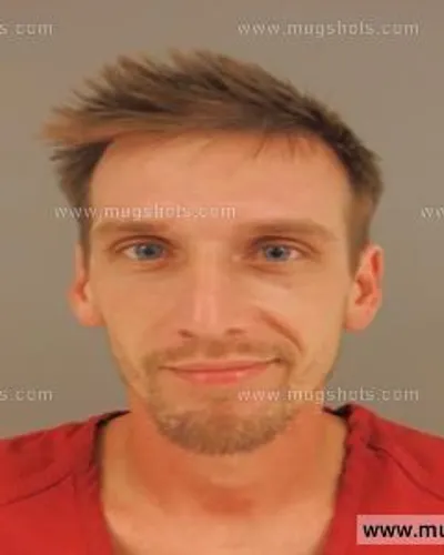 Booking photo of David Brandon Hensley, Anderson County, Aug 26, 2015