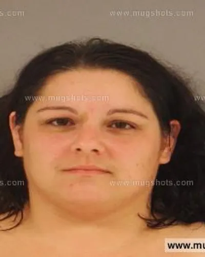 Booking photo of Heather East, Anderson County, Aug 25, 2014