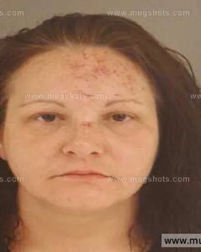 Booking photo of Robia Rains, Anderson County, Mar 8, 2014