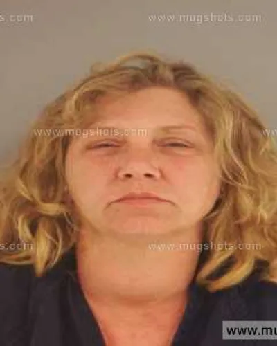 Booking photo of Kelly Tindell, Anderson County, Apr 8, 2014