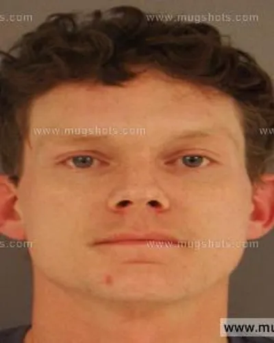 Booking photo of Garrett Ryan Tedder, Anderson County, Feb 21, 2015