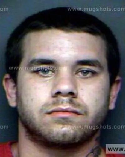 Booking photo of Colin Trent Sherwood, Anderson County, Sep 29, 2012