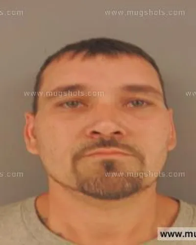 Booking photo of Christopher Branum, Anderson County, Oct 5, 2015