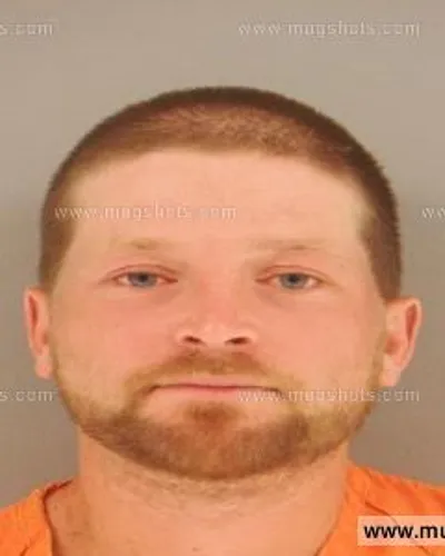 Booking photo of Adam Christopher Happney, Anderson County, Jun 7, 2014