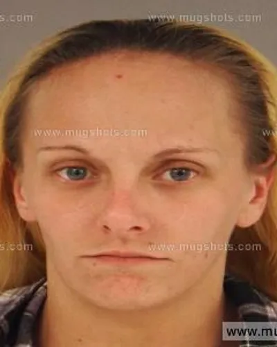 Booking photo of Sara Marie Rudd, Anderson County, Oct 13, 2014