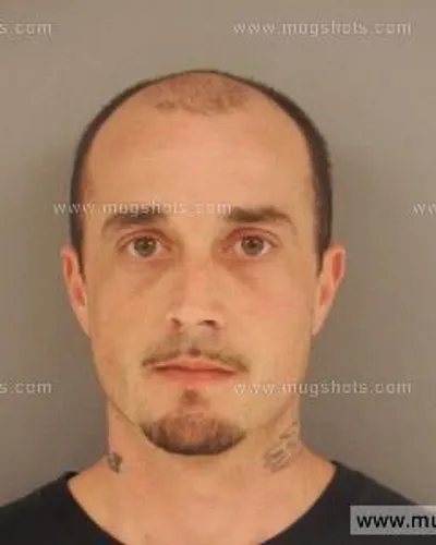 Booking photo of Darren Bucky Larsen, Anderson County, Mar 26, 2015