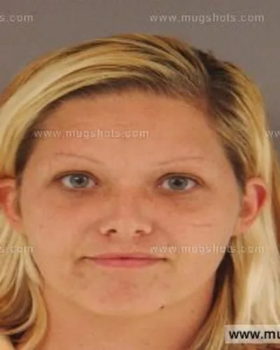 Booking photo of Anna Nicole Hill, Anderson County, Aug 22, 2014