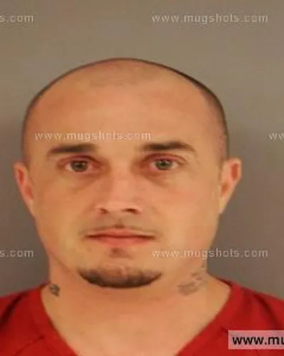 Booking photo of Darren Bucky Larsen, Anderson County, Dec 6, 2014