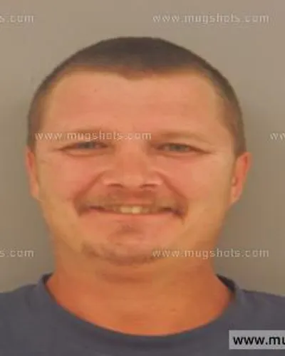 Booking photo of Jason Hugh Byrge, Anderson County, Nov 5, 2015